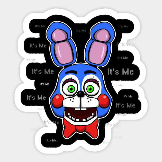 Five Nights at Freddy's - Toy Bonnie - It's Me Sticker by Kaiserin